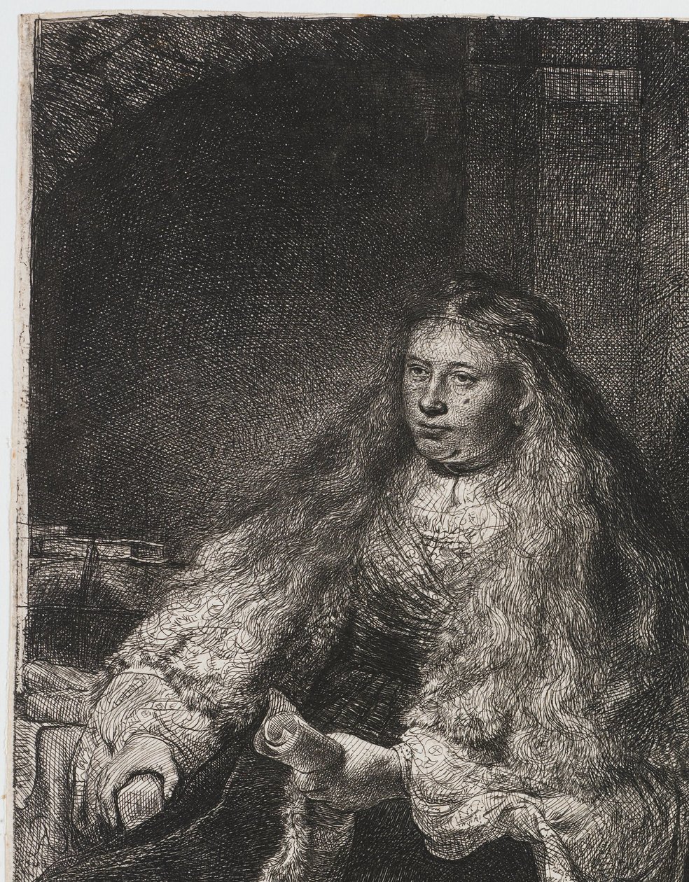 Büyük Yahudi gelin by Rembrandt van Rijn