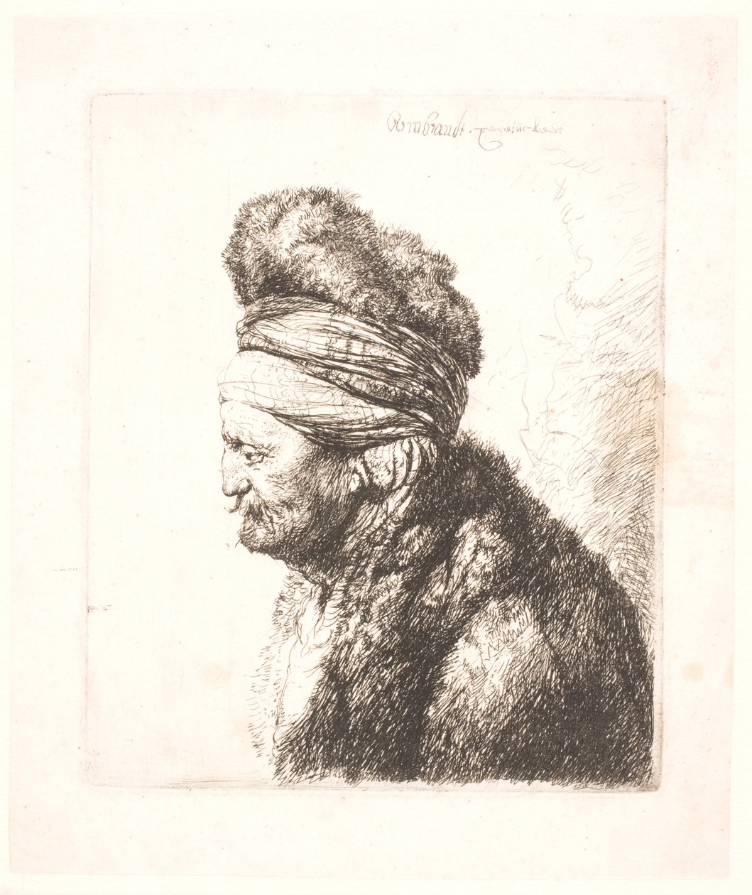 İkinci doğu kafası (Rembrandt
