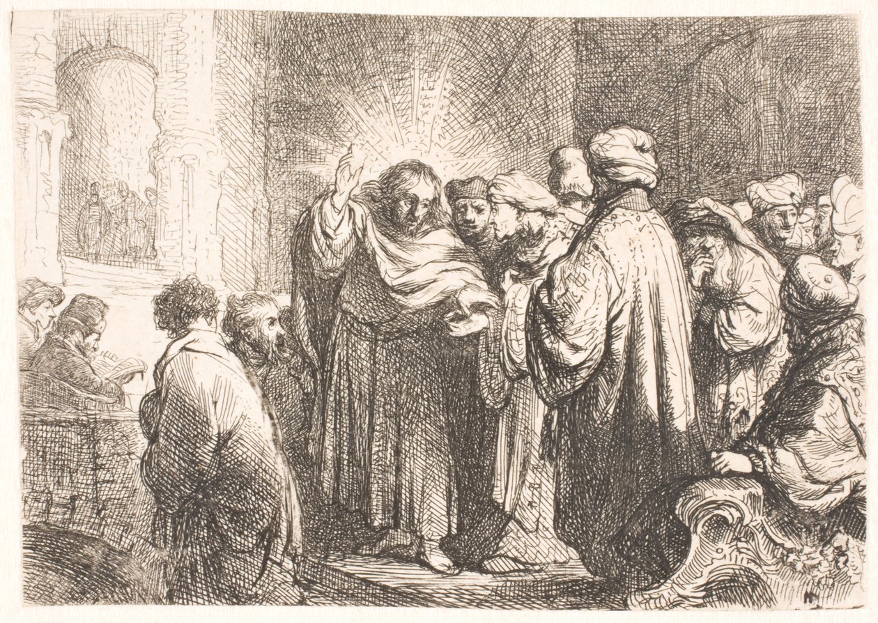 haraç-para by Rembrandt van Rijn