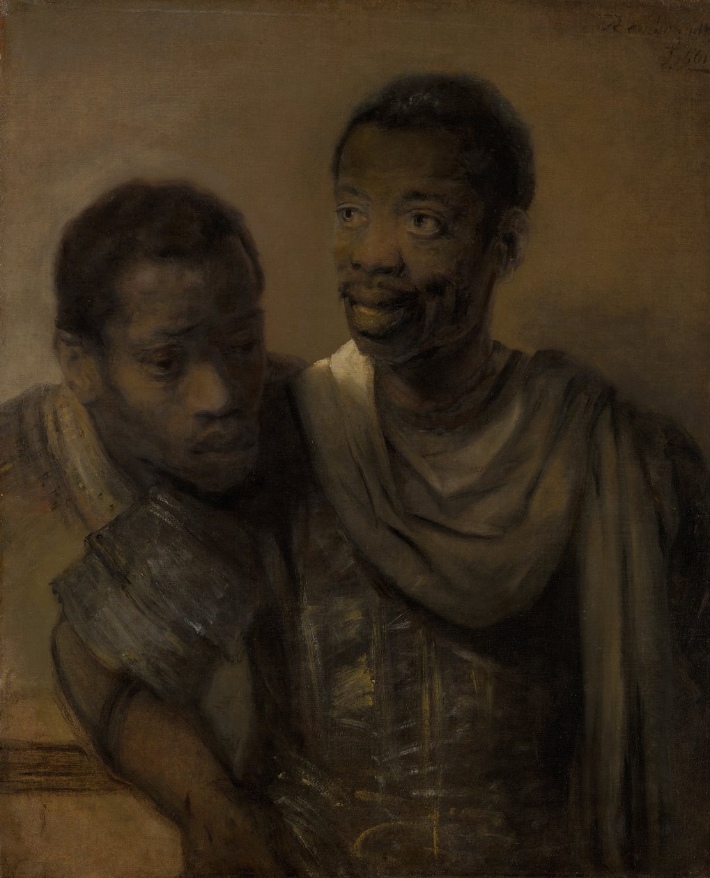 İki Siyah, 1661 by Rembrandt van Rijn
