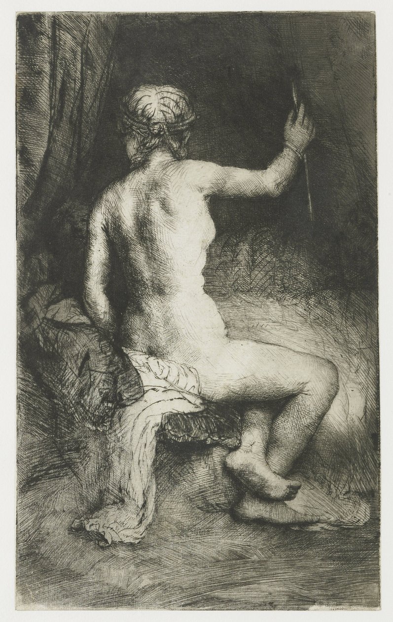 Ok olan kadın by Rembrandt van Rijn