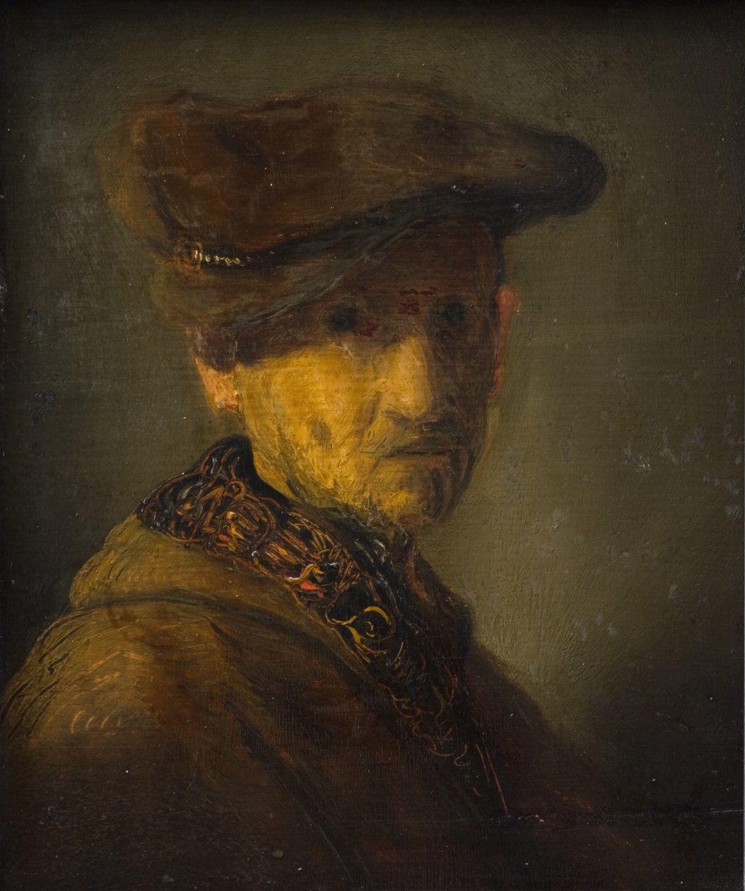 Şapkalı Adam. (Rembrandt