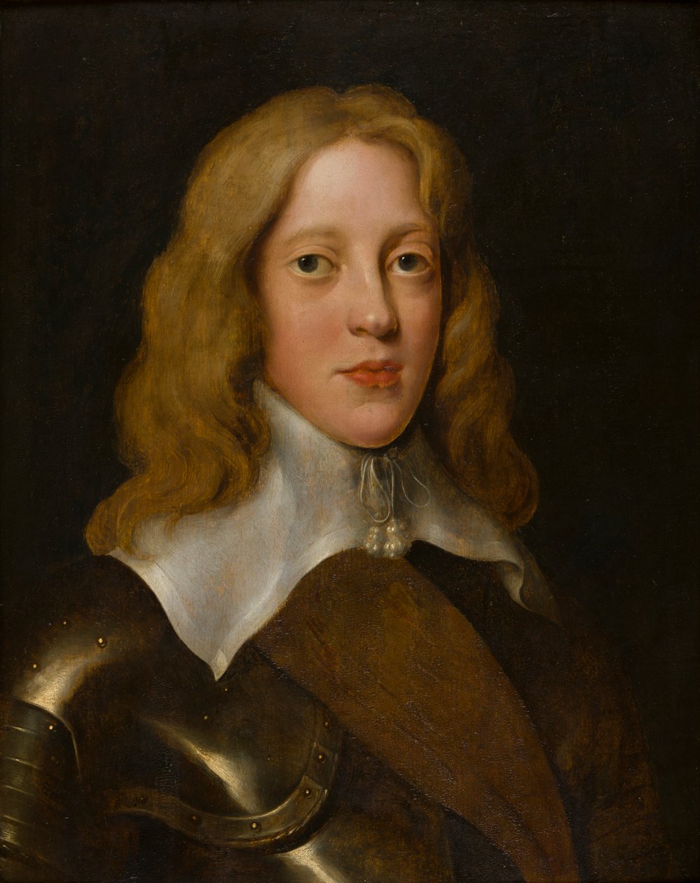 Hon portresi. Edward Russell (1626-1665), c.1636-50 (tuval üzerine yağlı boya) by Remee van Leemput