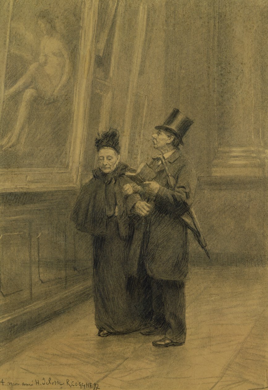 Müze Turu, 1897 by Remy Cogghe
