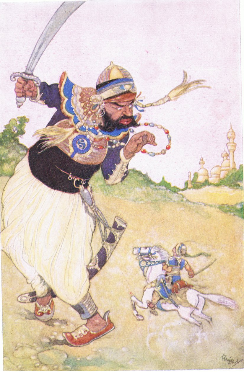 Codadad ve dev, 1930'lar by René Bull