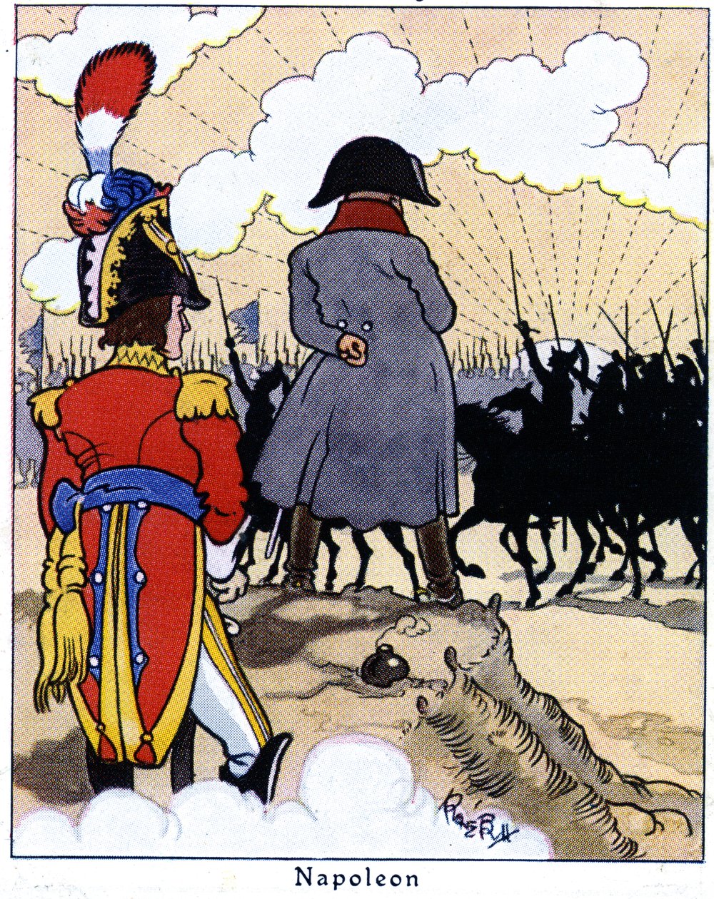 Napolyon, 1936 by René Bull