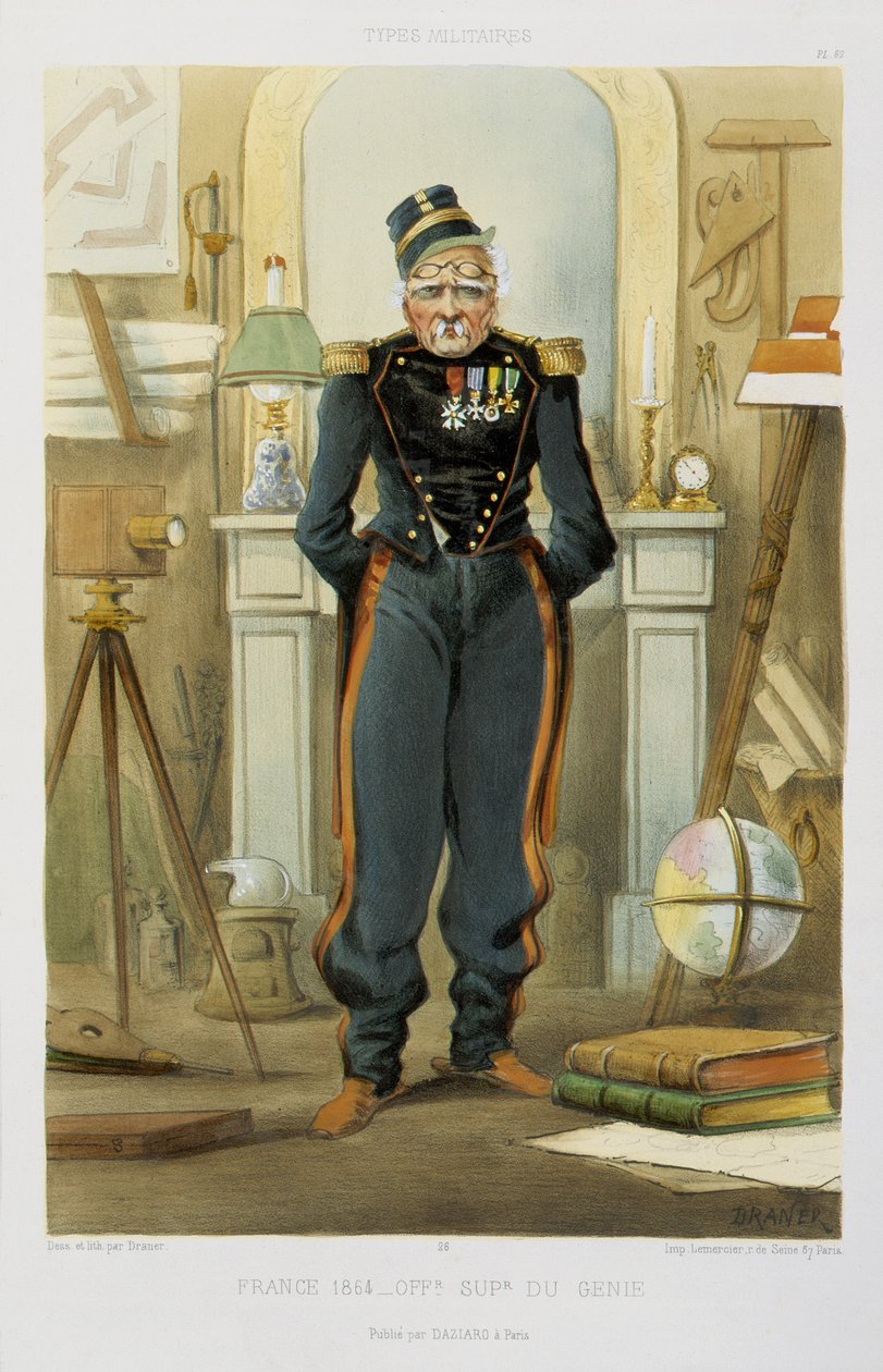 Yaşlı Asker, 1864 by Renard Jules Draner