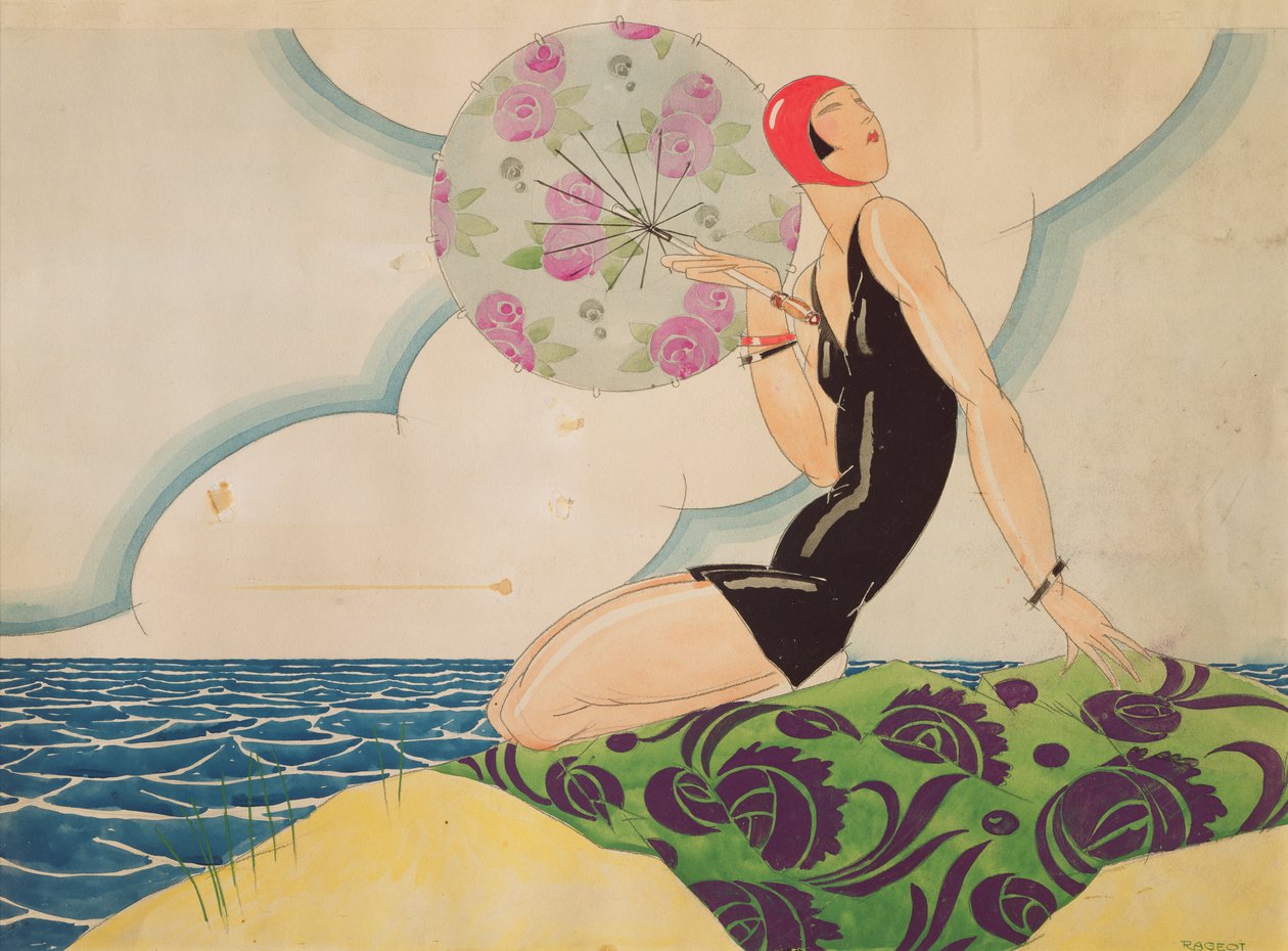 Yüzücü, c.1925 by Rene Vincent