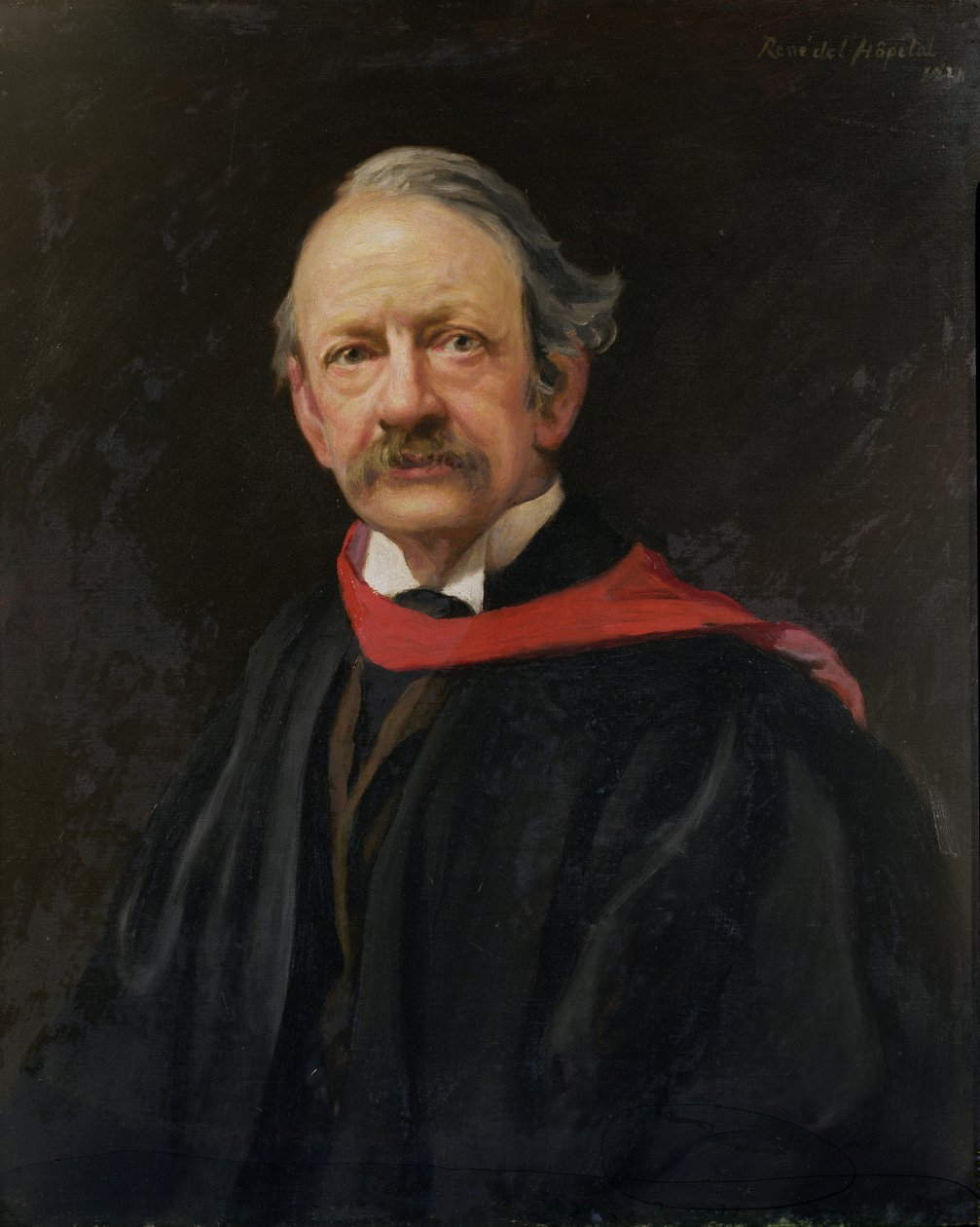 Sir Joseph John Thomson (1856-1940) 1924 by Rene le Brun Comte de L