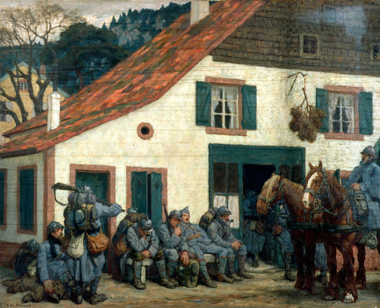 durma by René François Xavier Prinet
