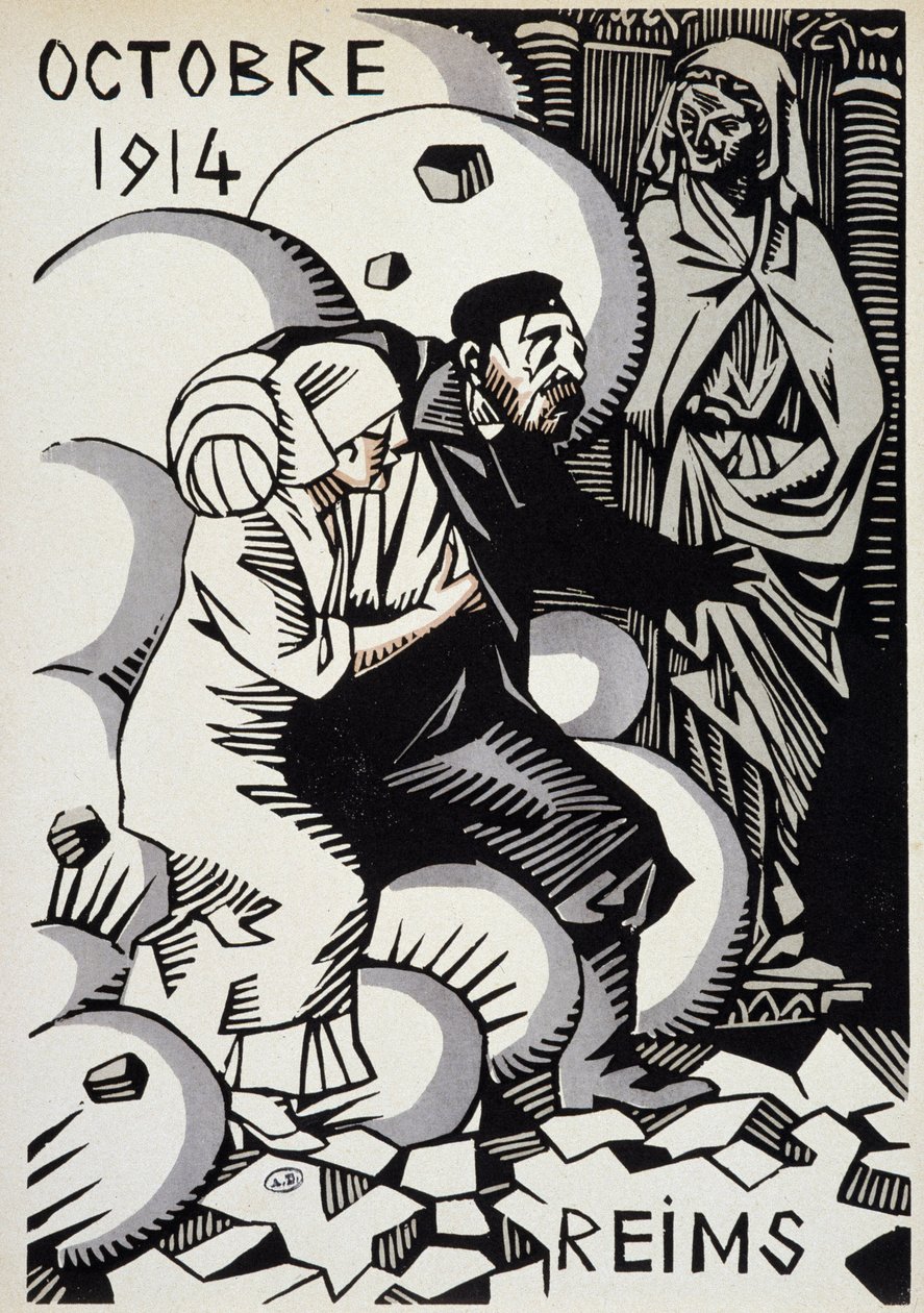 Ekim 1914, Reims - Herman Paul