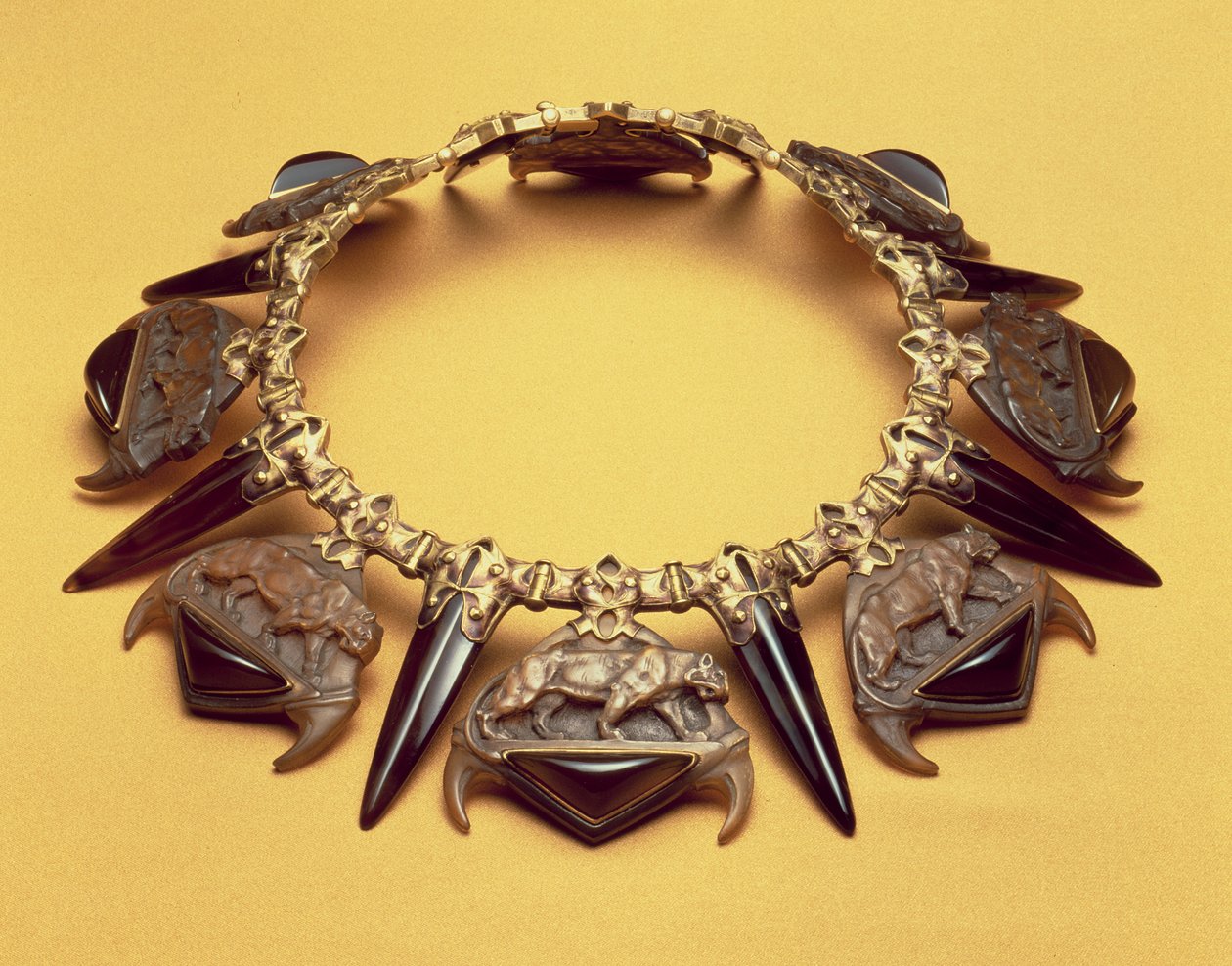 Kaplan Kolyesi, c.1904 (karışık teknik) by Rene Jules Lalique