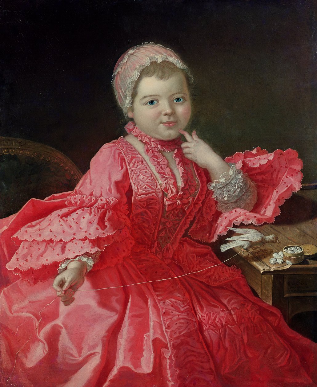 Bir çocuğun portresi, 18. yüzyıl by Rene Tiercelin