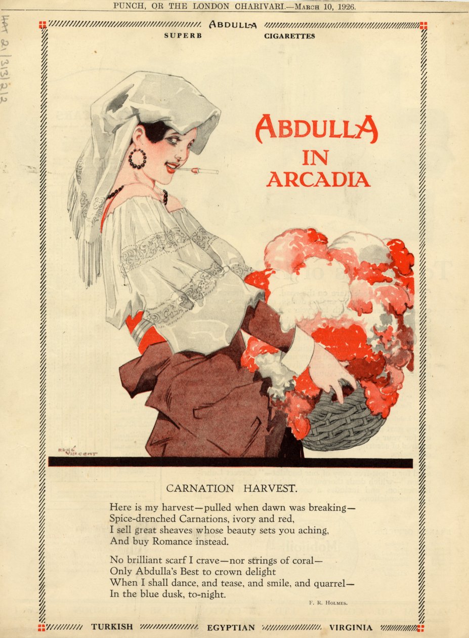 Abdullah Sigaralar, 1926 by Rene Vincent