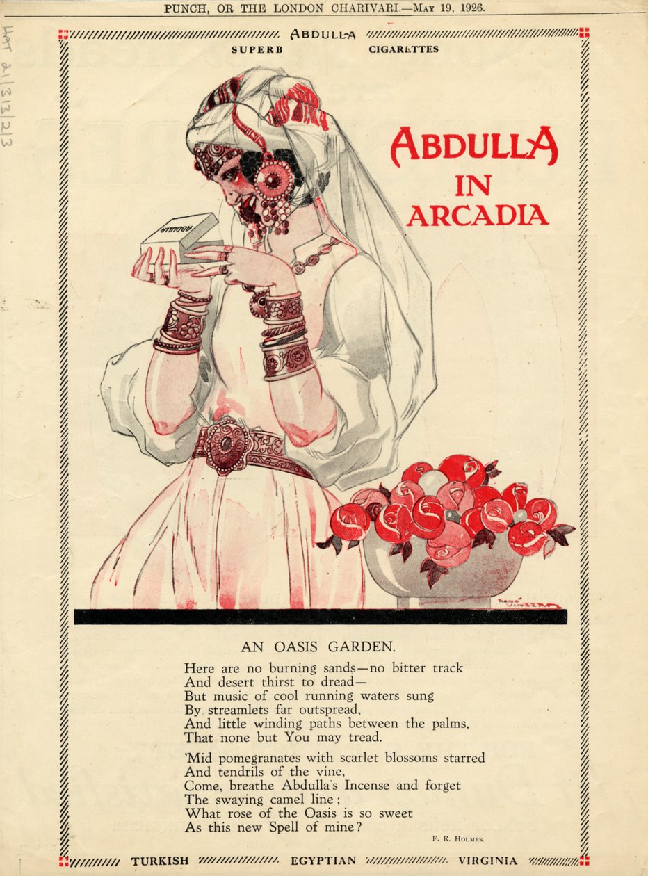 Abdullah Sigaralar, 1926 by Rene Vincent