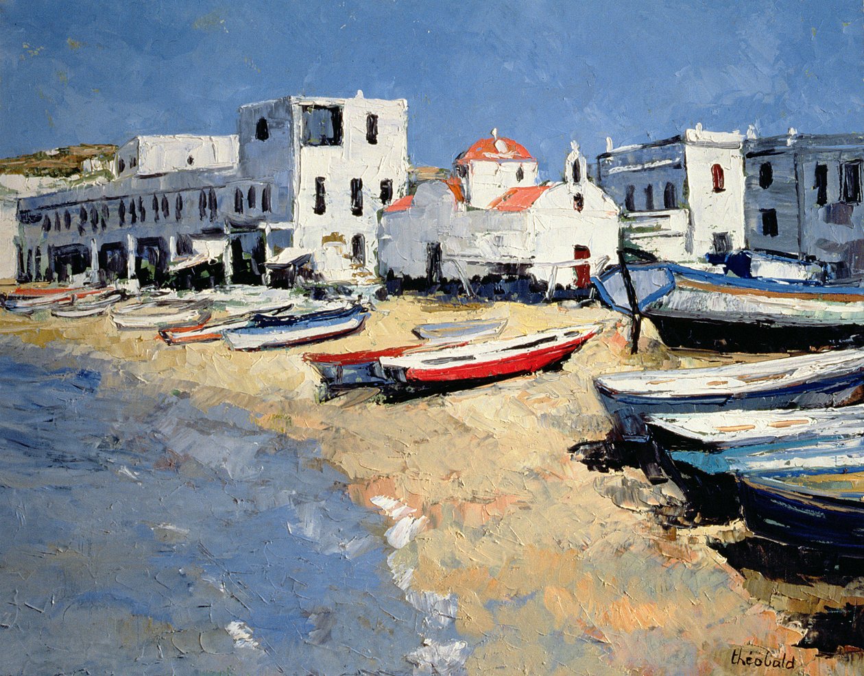 Mikonos Kilisesi by Renee Theobald