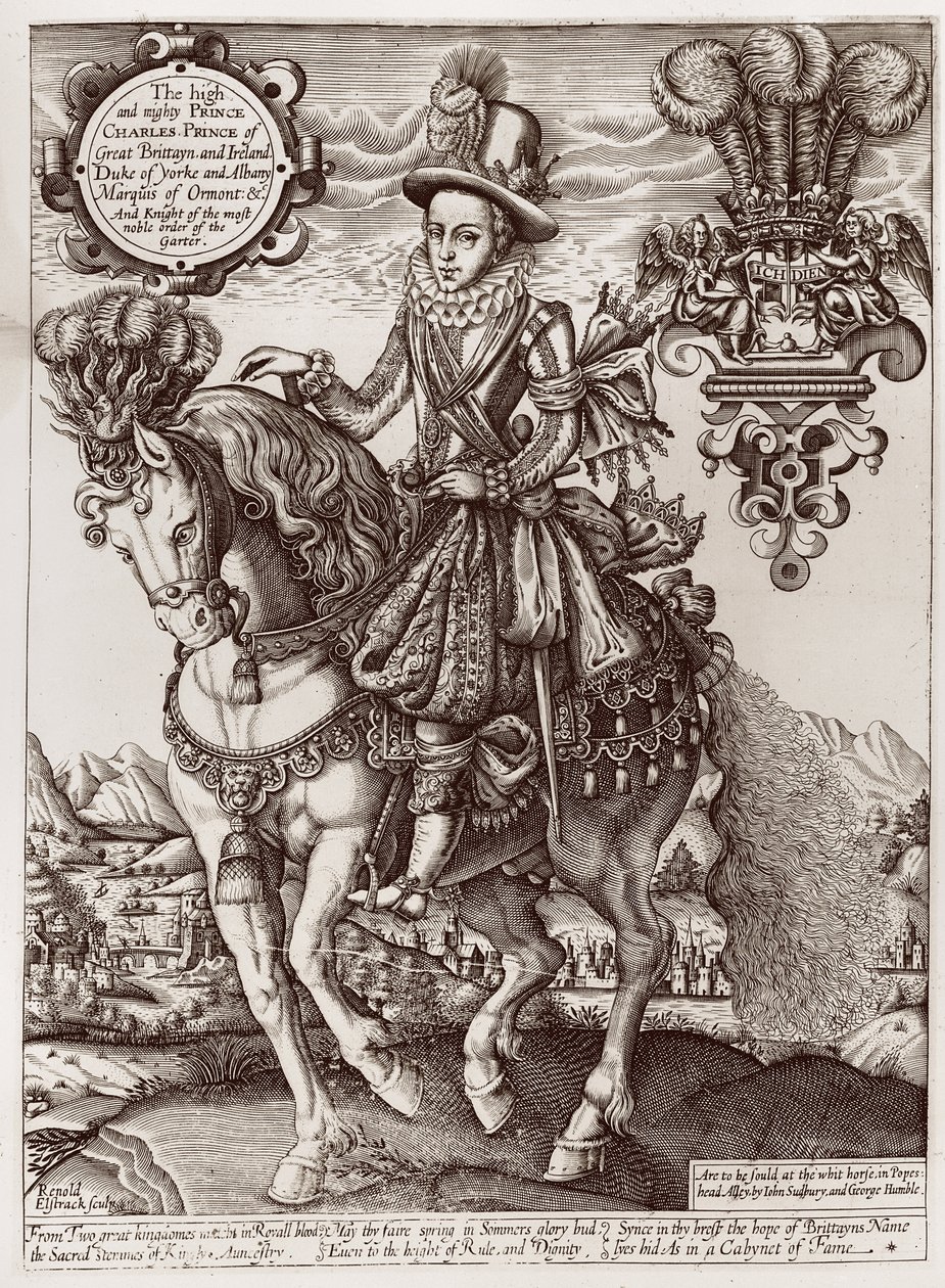 Charles I, At Sırtında Galler Prensi olarak, 