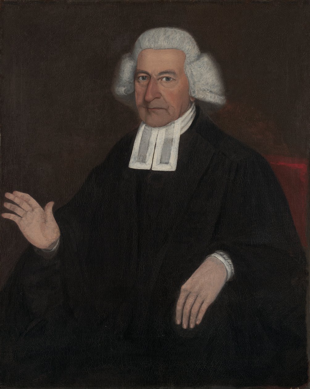 Ezra Stiles (1727-1795), B.A.1746, M.A.1749 by Reuben Moulthrop