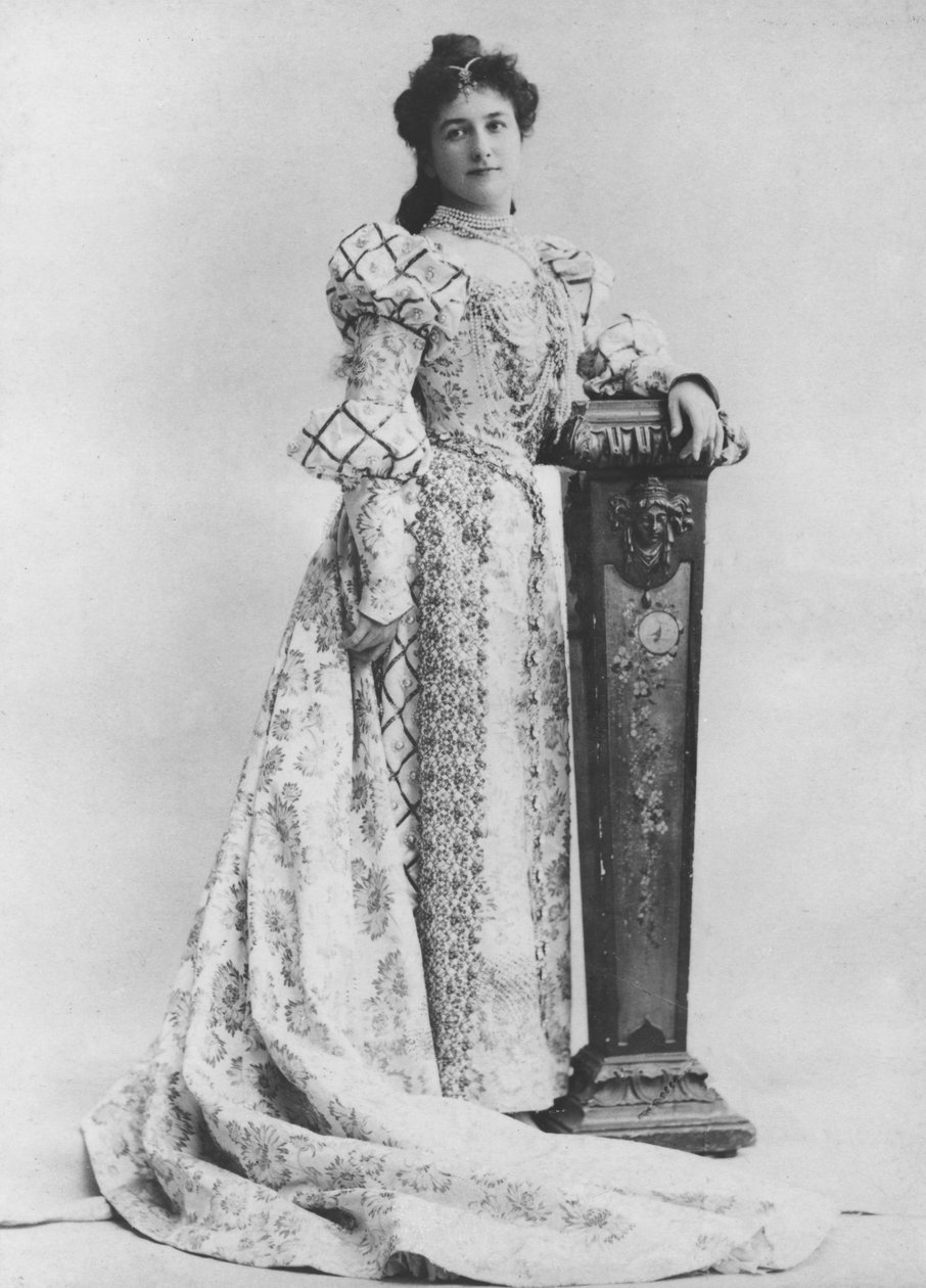 Sigrid Arnoldson'ın Portresi by Reutlinger Studio