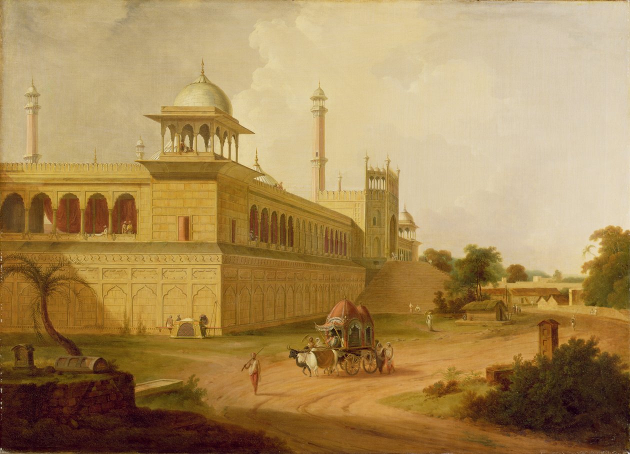 Jami Mescidi, Delhi, 1811 by Rev. Edward Thomas Daniell