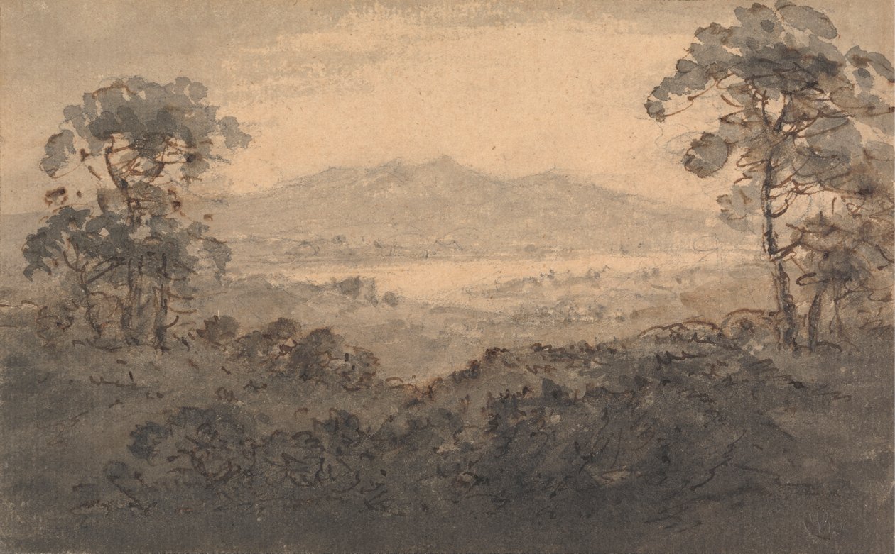 Göl ve Dağlarla Manzara by Rev. William Gilpin