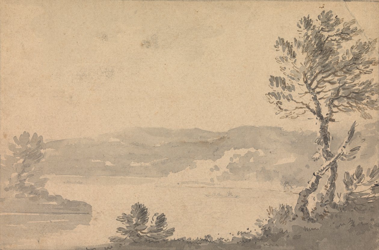 Windermere'in görünümü by Rev. William Gilpin
