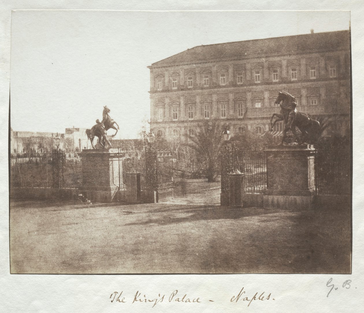 Kral Sarayı, Napoli, 1852
