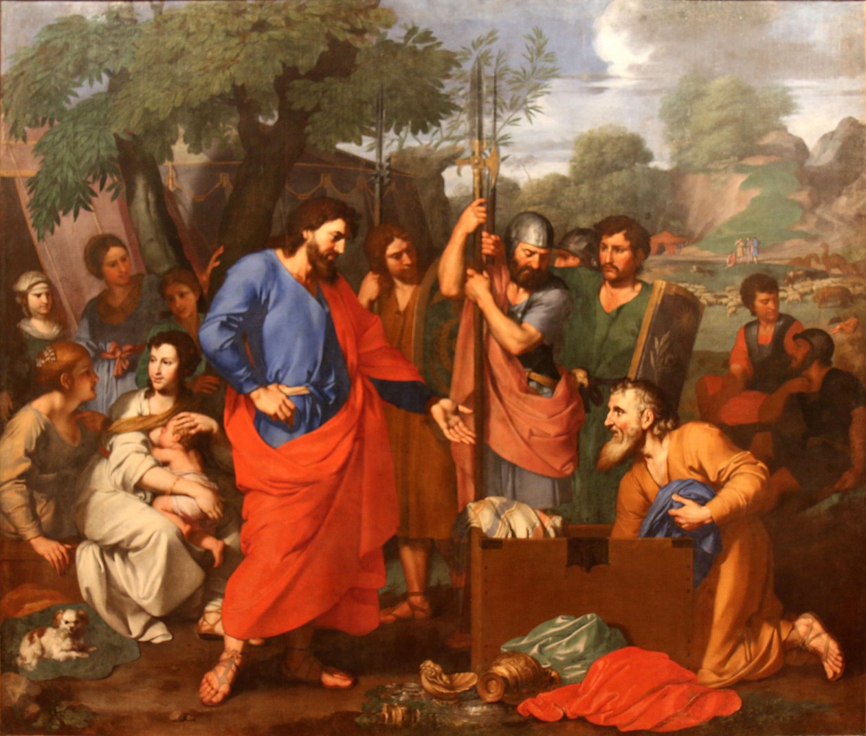 Putlarını arayan Laban by Reynaud Levieux
