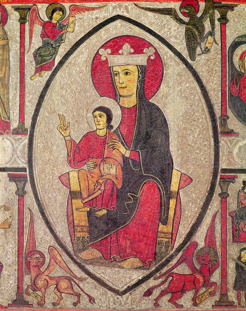 Madonna ve Çocuk, Santa Maria de Cardet Kilisesi