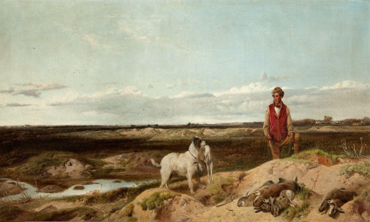 Ferret, 1863 by Richard Ansdell