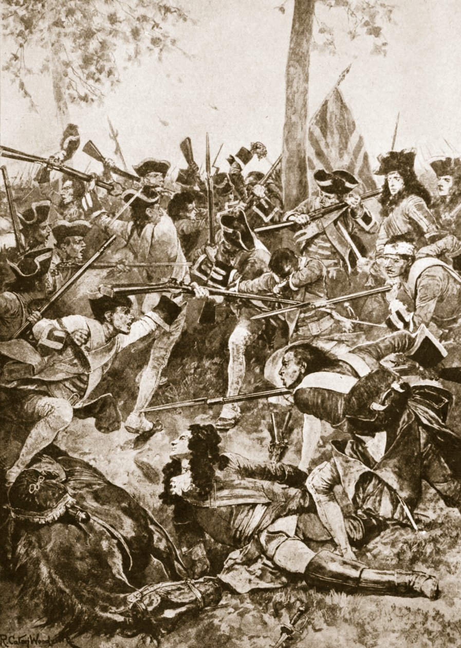 Ramillies Savaşı, 23 Mayıs 1706: İrlanda Alayı