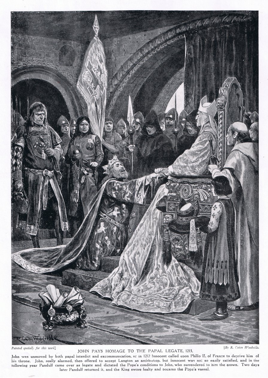 John, Papalık Elçisi AD1213
