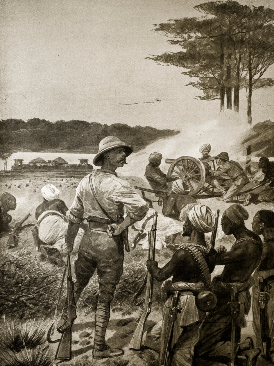 ಜಂಜಿಬಾರ್ ಟರ್ಕಿಯಲ್ಲಿ ಬ್ರಿಟಿಷರು by Richard Caton Woodville junior