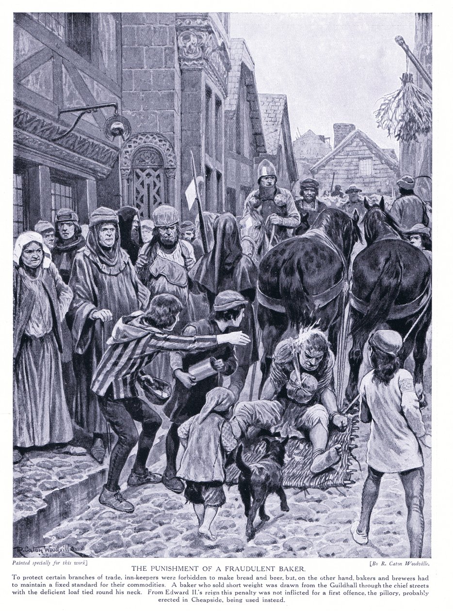 Dolandırıcı bir fırıncının cezası, 1920