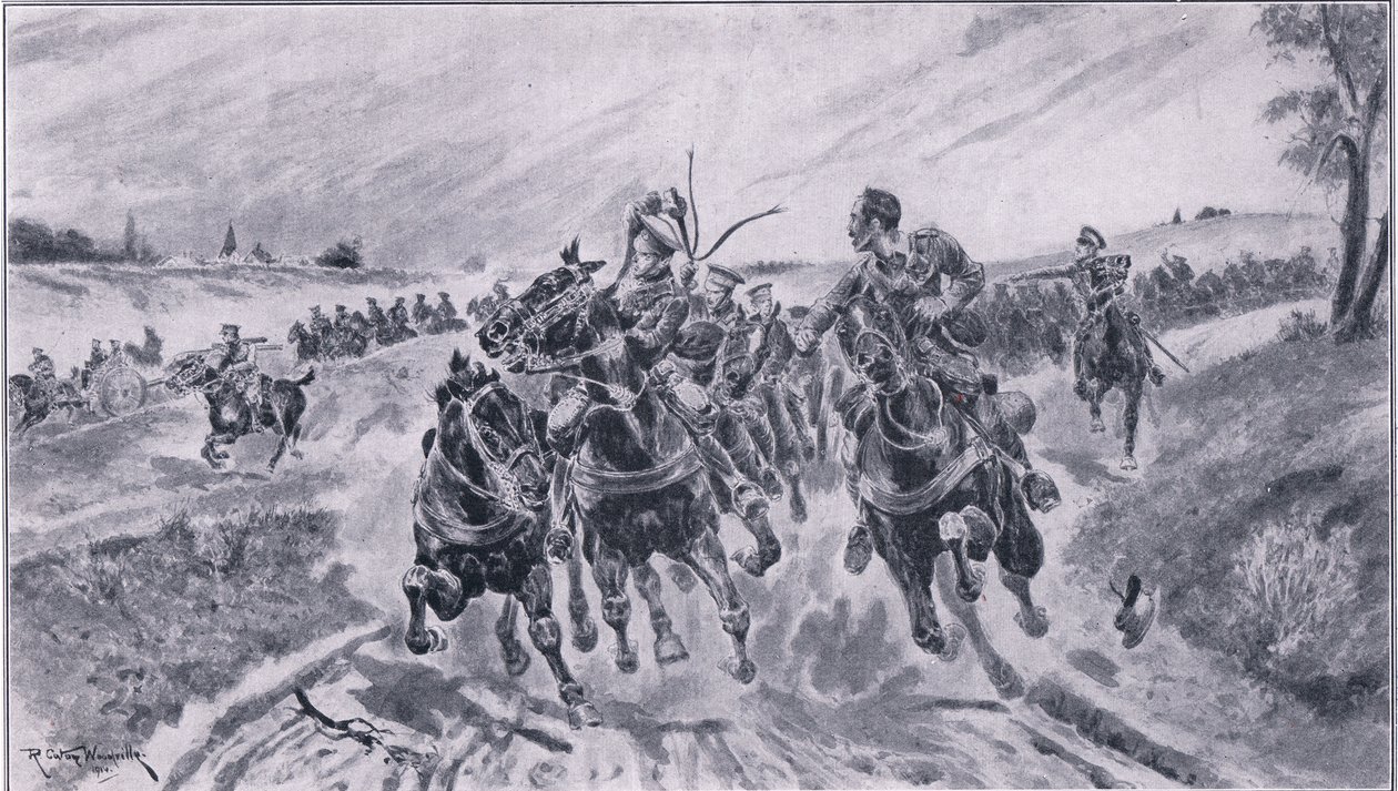İngiliz topçusu, The Great War The Amalgamated Press Limited, 1914