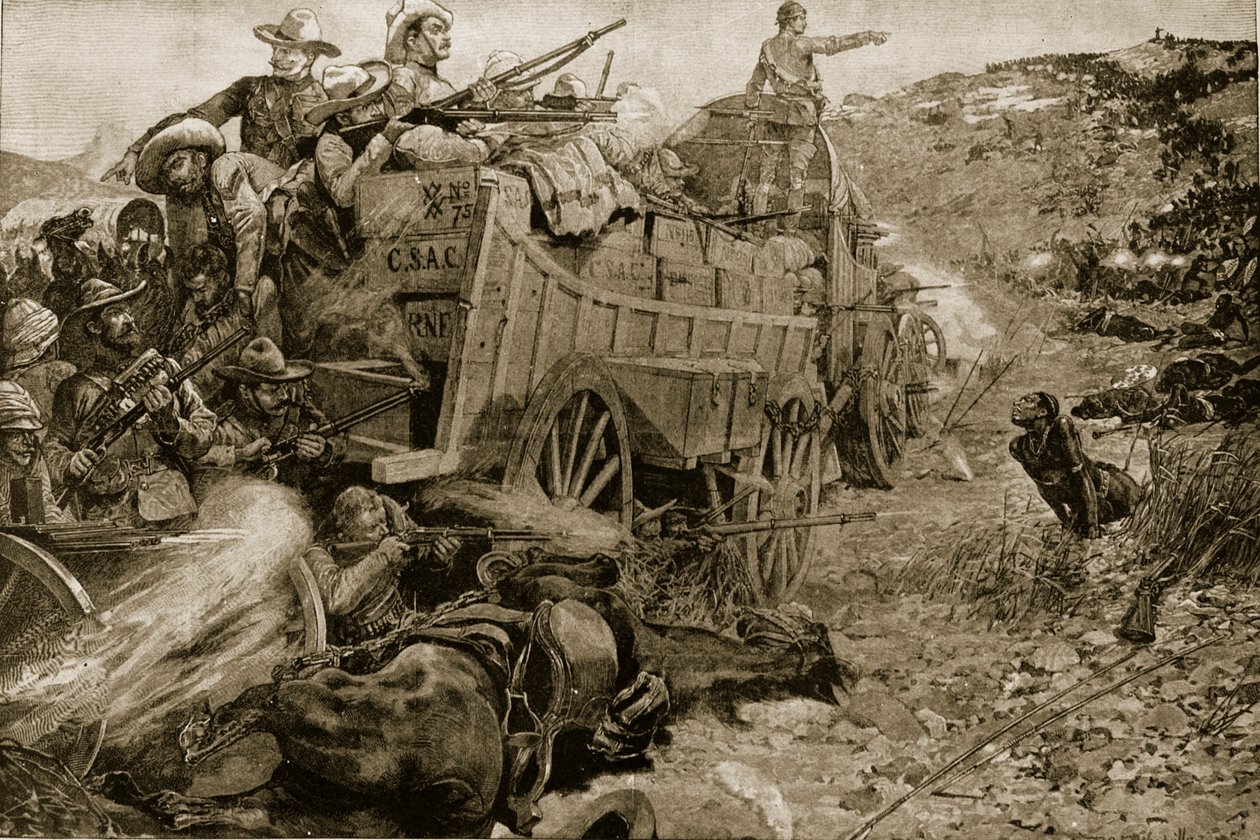 Matabele Savaşı, 1893: Imbembezi Nehri üzerindeki Vagonların Laager