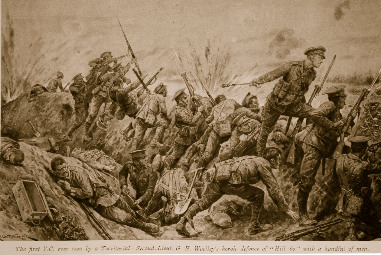 İlk V.Ç. Bölge tarafından kazanıldı: Teğmen G.H. Woolley