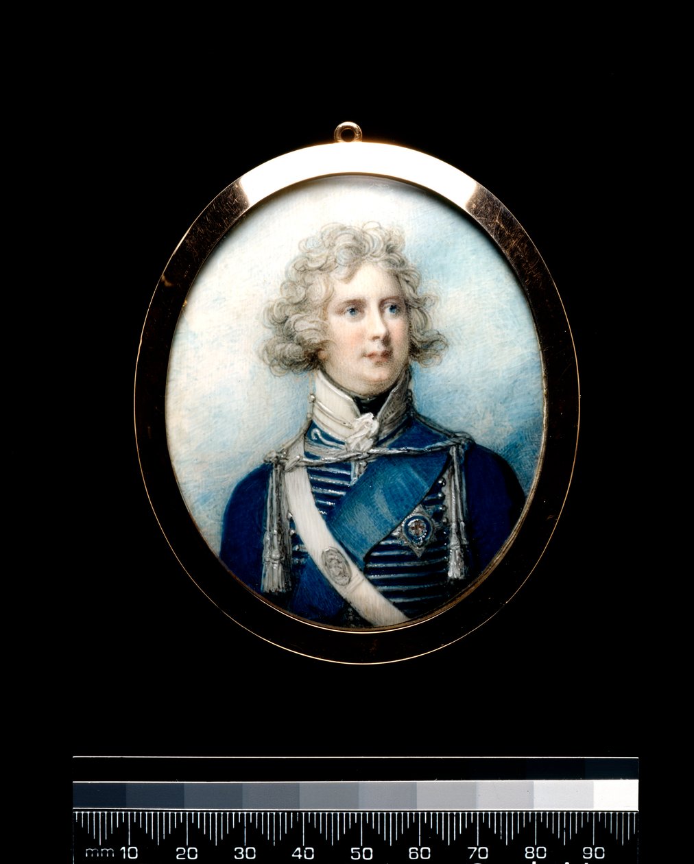 ಜಾರ್ಜ್ IV ಪ್ರಿನ್ಸ್ ರೀಜೆಂಟ್ ಆಗಿ, c.1790 ಟರ್ಕ್ by Richard Cosway