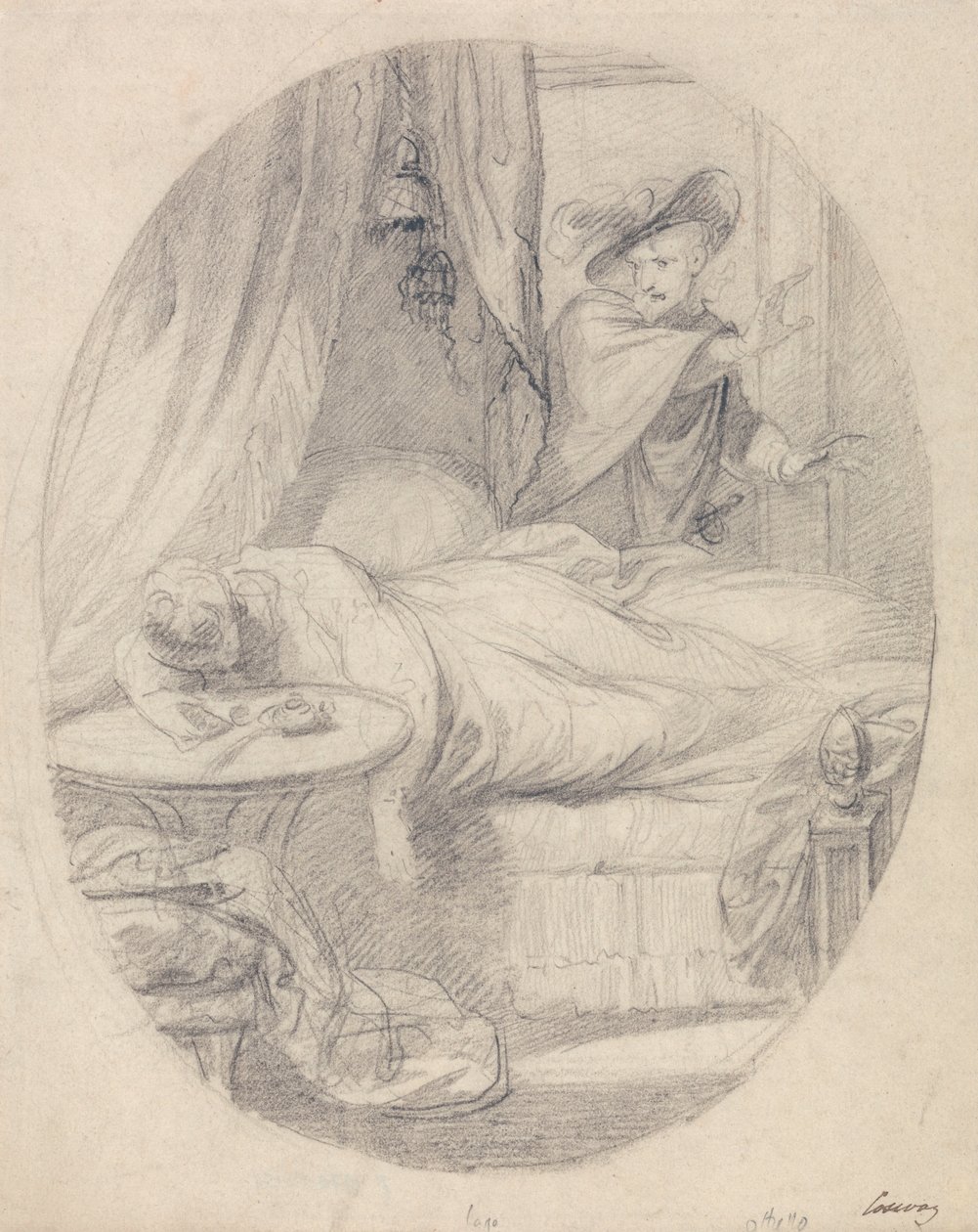 Imogen ve Iachimo by Richard Cosway