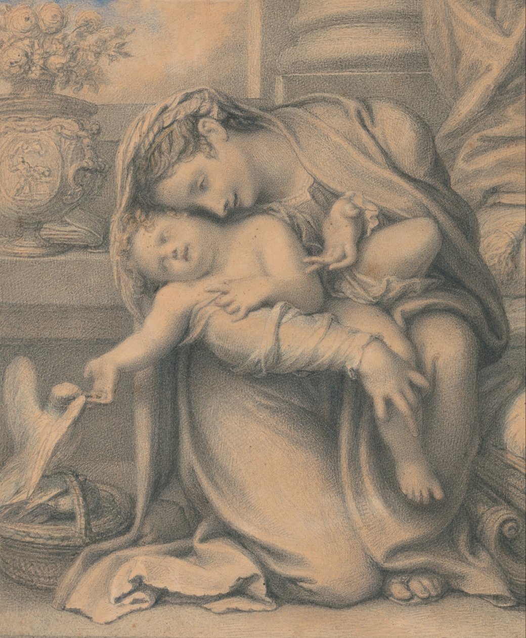 madonna ve çocuk by Richard Cosway