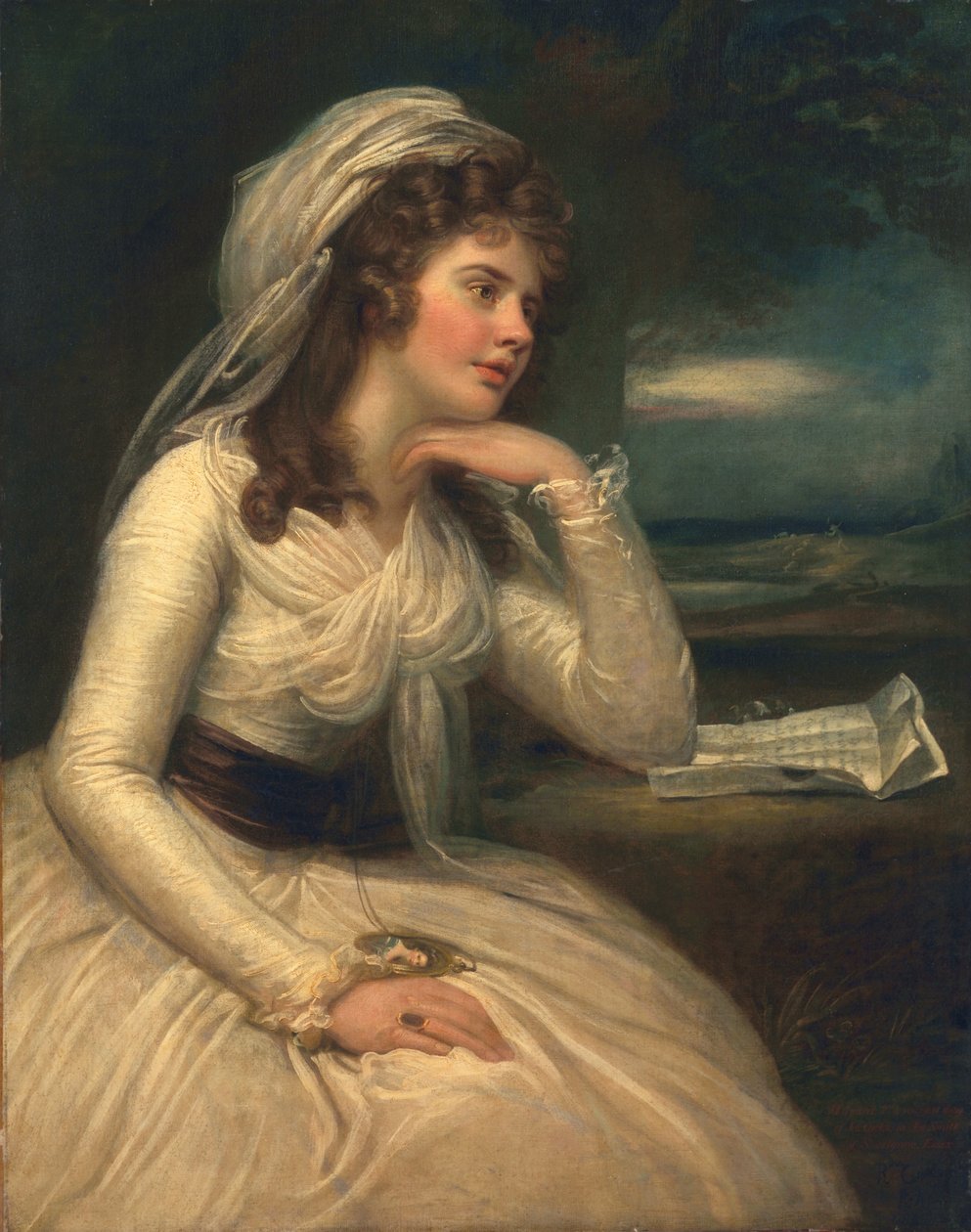 Margaret Musluklar, daha sonra Margaret Smith, 1787 by Richard Cosway
