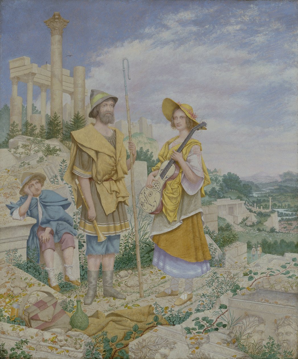 gezgin müzisyenler by Richard Dadd