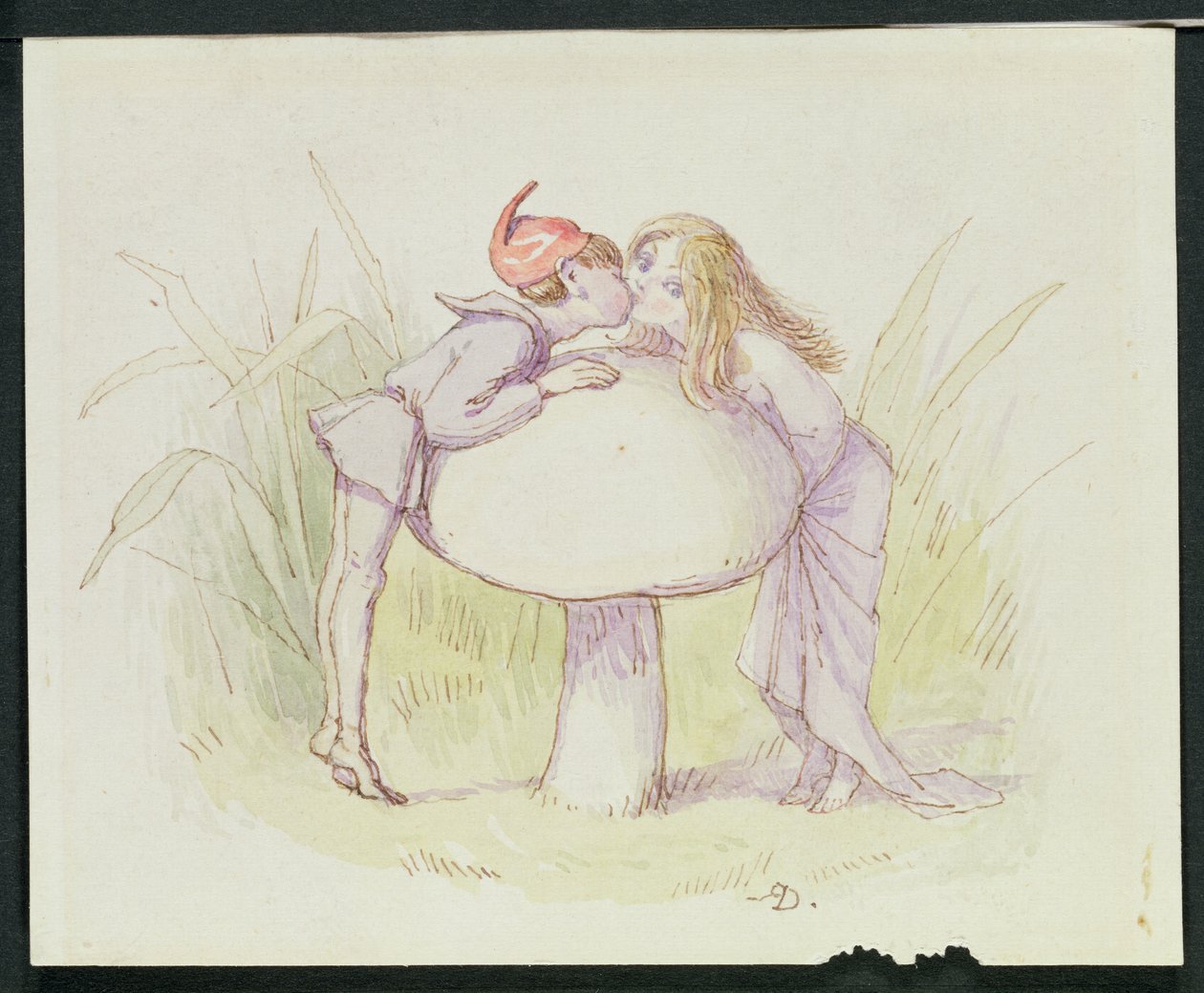 Bir Elf ve Bir Peri by Richard Doyle