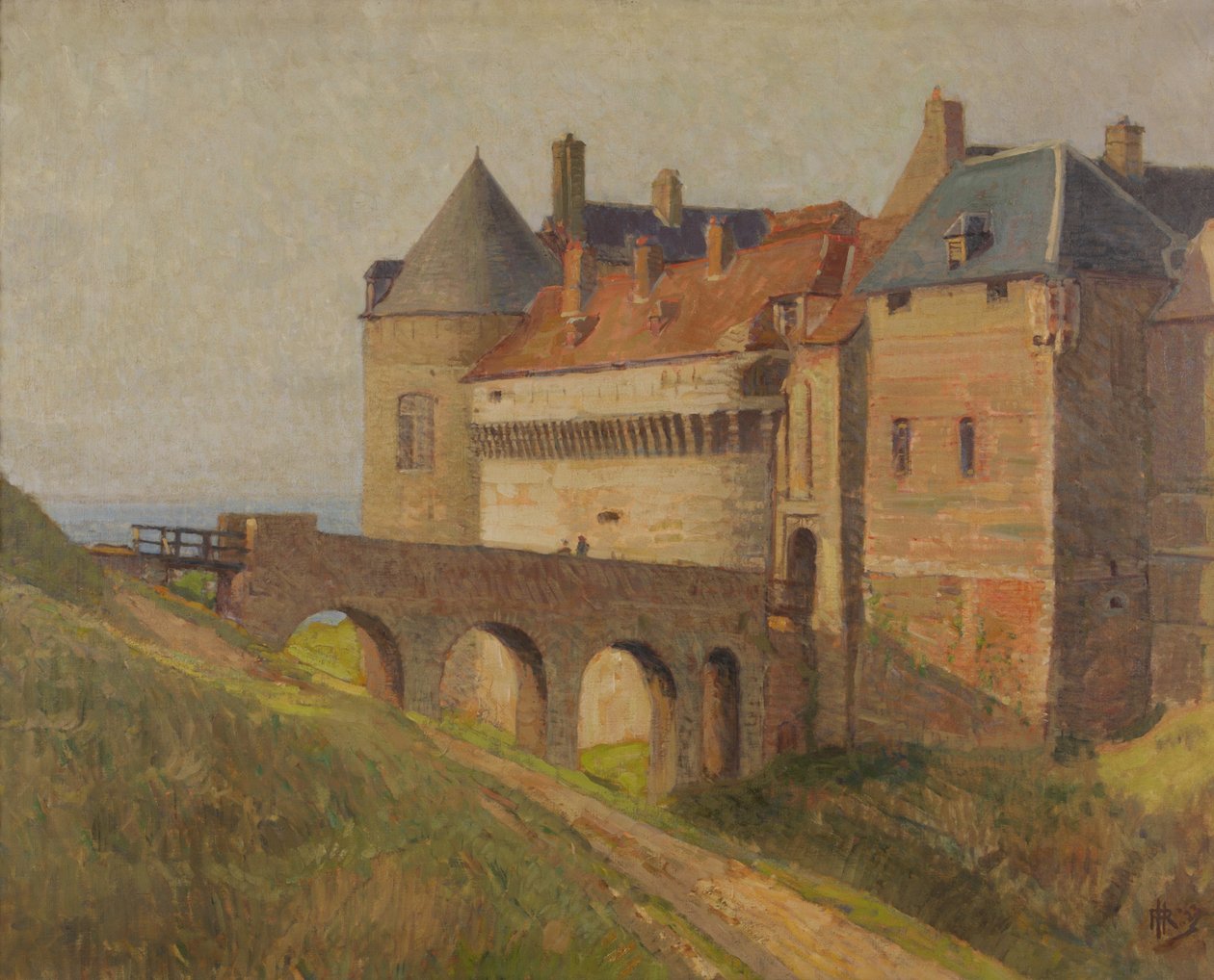 Dieppe Şatosu, Fransa, 1923 by Richard Heyworth