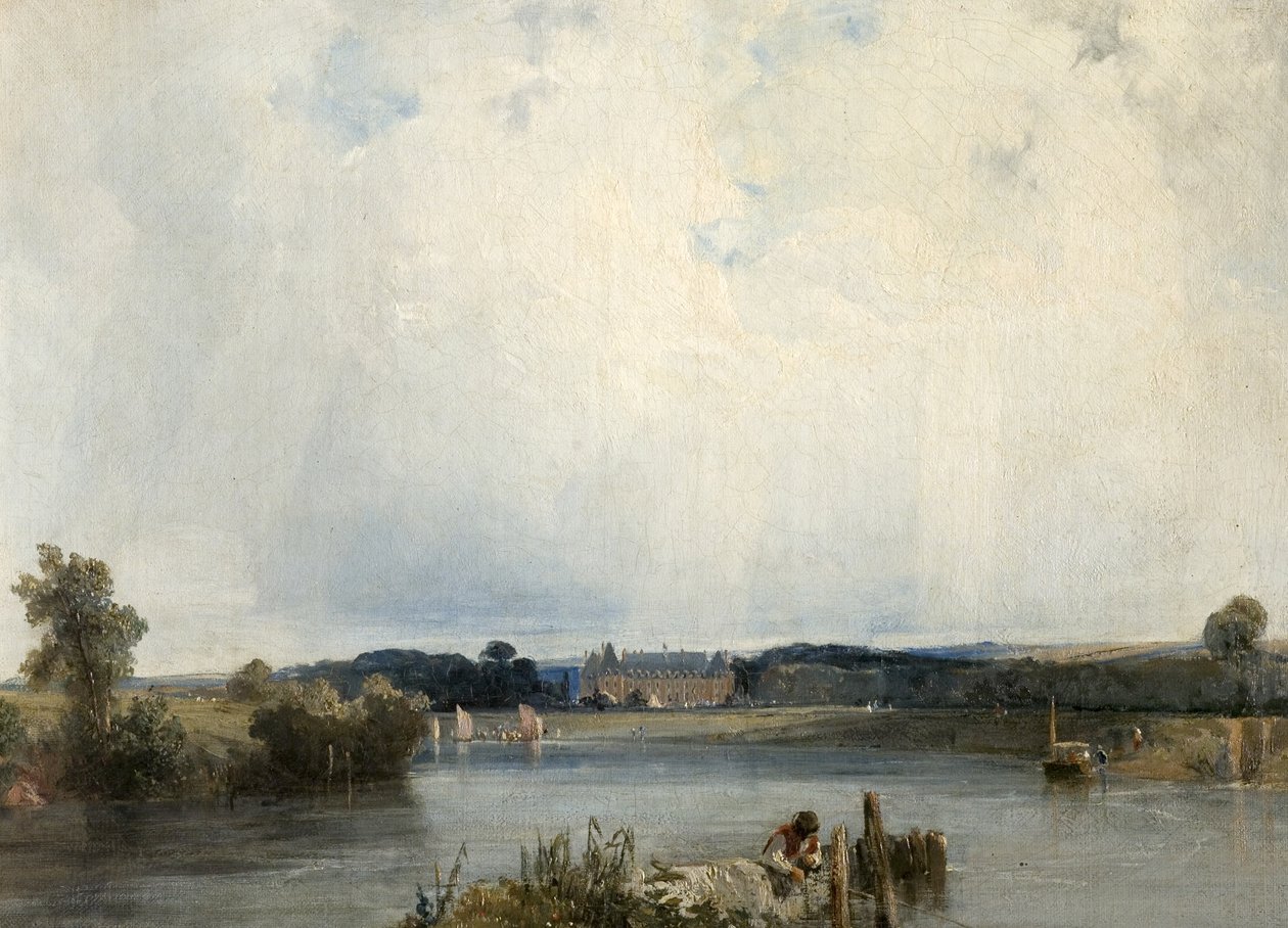 Berry Düşesi Şatosu, 1823-25 by Richard Parkes Bonington