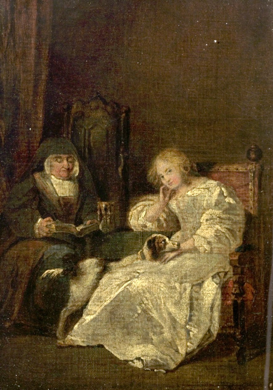 Meditasyon by Richard Parkes Bonington