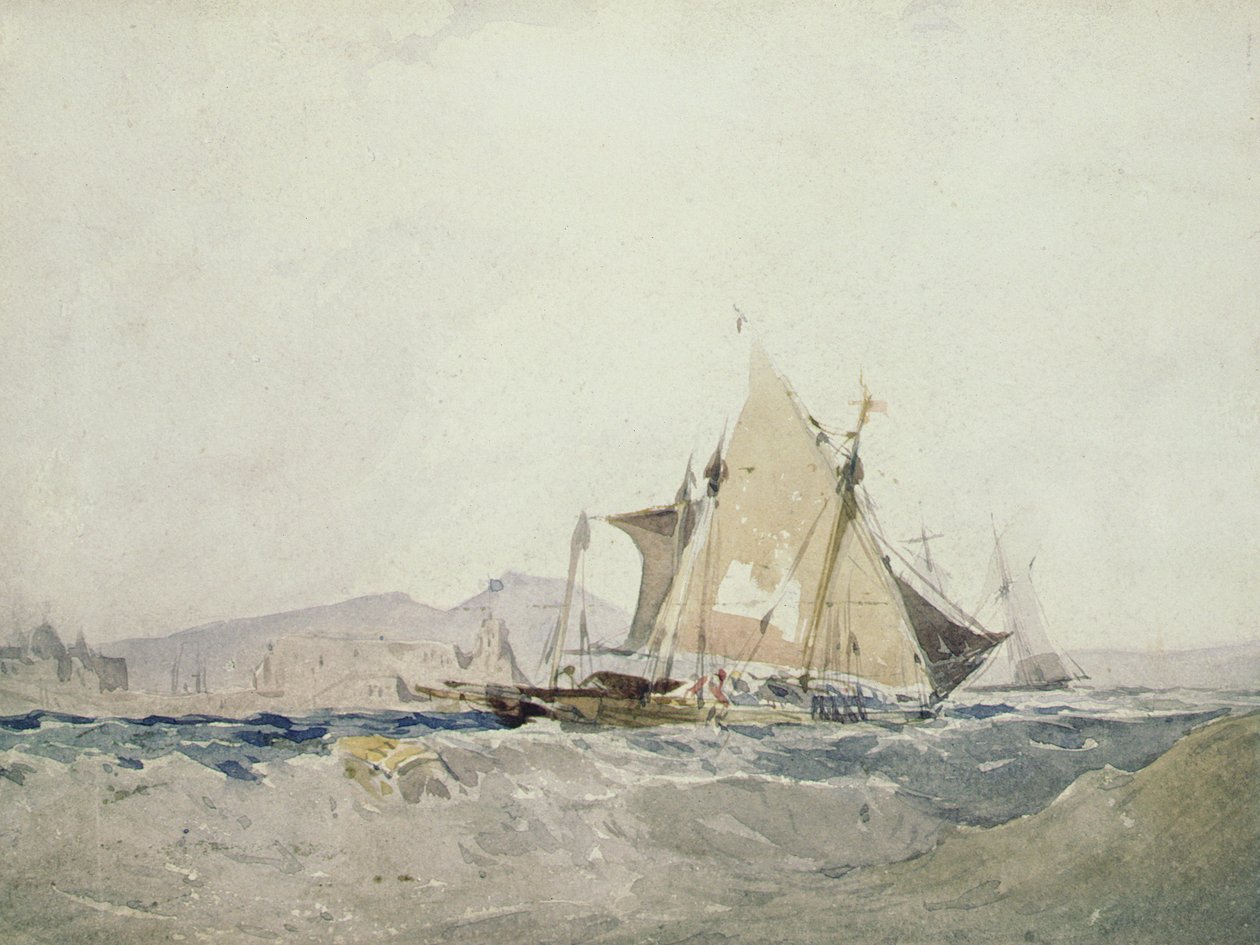 Deniz manzarası by Richard Parkes Bonington