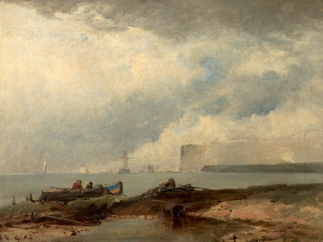 Sahil Manzarası, 1826 by Richard Parkes manner of Bonington