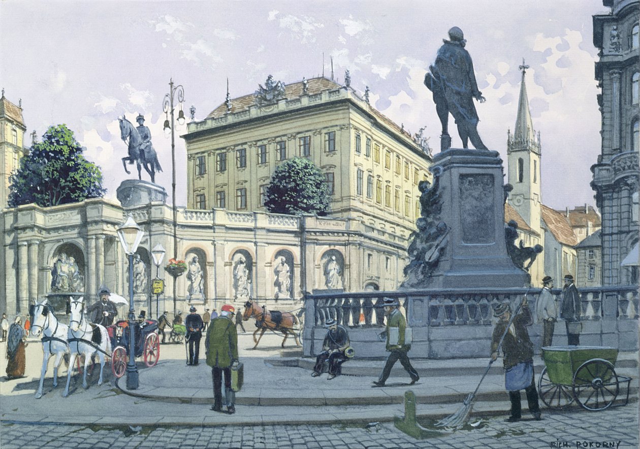 Albertina, Viyana by Richard Pokorny