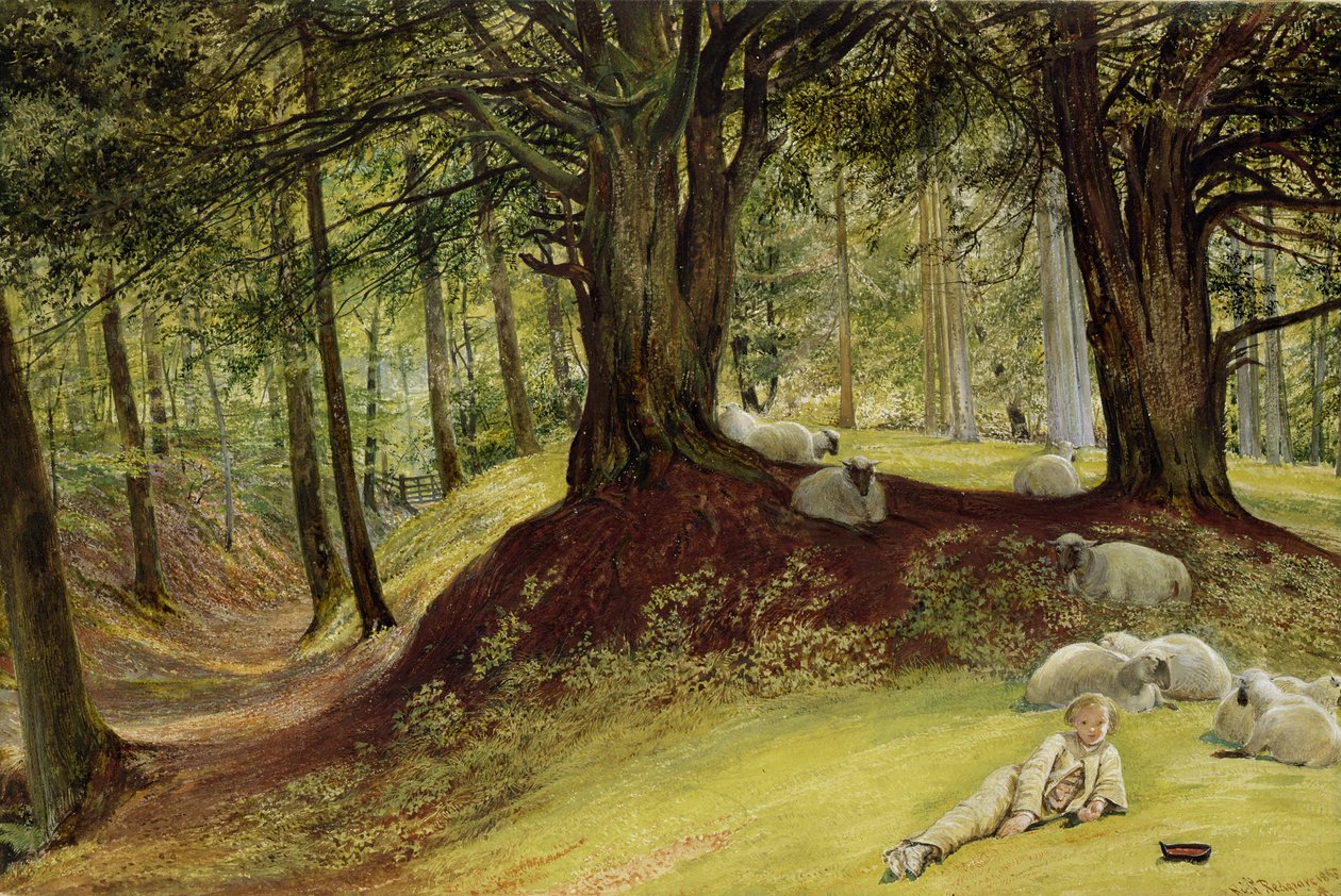 Parkhurst Ormanı, Abinger, Surrey by Richard Redgrave